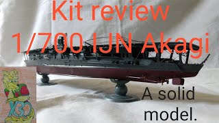 Kit review 1700 IJN Akagi by Fujimi [upl. by Levenson633]