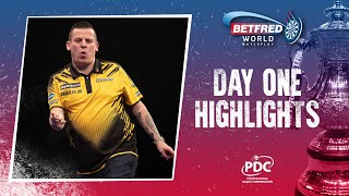 BACK IN BLACKPOOL Day One Highlights  2021 Betfred World Matchplay [upl. by Phares]