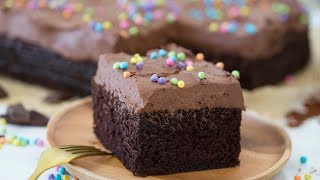 How to Make the Best Chocolate Sheet Cake [upl. by Alarick]