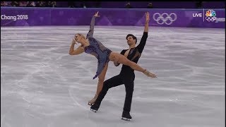 Madison HUBBELL Zachary DONOHUE SD Pyeongchang 2018 Olympics [upl. by Joy16]