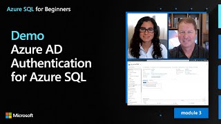 Demo Azure AD Authentication for Azure SQL  Azure SQL for beginners Ep 25 [upl. by Nylarej]