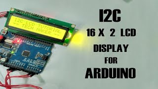 How to connect I2C 16X2 LCD Display for Arduino [upl. by Cacka350]