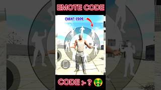 Emote Cheat Code In Indian Bike Driving 3D 💀  Indian Bikes Driving 3D shorts [upl. by Torrlow]