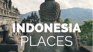 10 Best Places to Visit in Indonesia  Travel Video [upl. by Luciana]