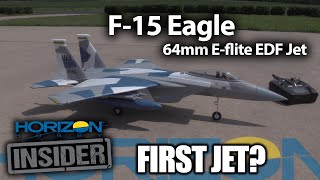 Horizon Insider The Eflite F15 EDF  A True First Jet [upl. by Lime45]