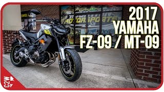 2017 Yamaha FZ09  MT09  First Ride [upl. by Notliw178]