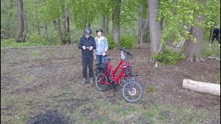 Mit dem 20quot Ebike ISY durch die Wälder Berlins [upl. by Annayat]