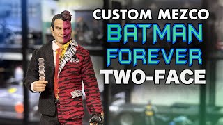 Custom Mezco Batman Forever TwoFace [upl. by Jedlicka]