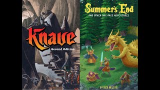 Knave 2e and Summers End  The Questing Beast Kickstarter Set [upl. by Magdaia982]