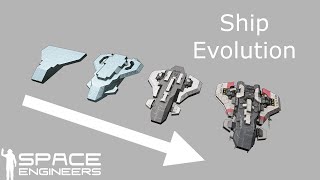 Space Engineers Ship Evolution S600 Ilios [upl. by Erlewine]