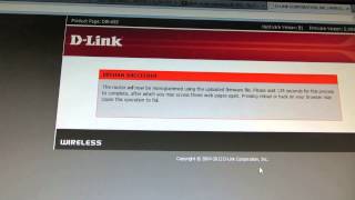 How to upgrade the Dlink DIR655 Gigabit Router firmware [upl. by Adala]