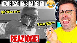 REAZIONE ALLO SCHERZO DELLE IENE A BRUNO BARBIERI Piccante 😨 [upl. by Pawsner]