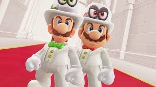 Super Mario Odyssey  Mario vs Luigi All Bosses Gameplay [upl. by Romilda842]