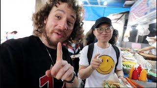 UN DÍA CON LUISITO COMUNICA PROBANDO COMIDA BARATA [upl. by Ahsym]