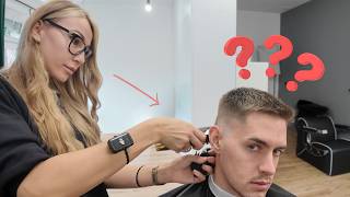 Ukrainian ASMR Barber  Haircut Massage amp Extra Services Go to Sleep [upl. by Alaine783]