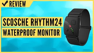 Scosche Rhythm24  Waterproof Armband Heart Rate Monitor Review [upl. by Baal849]