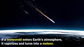 What is an asteroid meteor meteoroid and meteorite [upl. by Inuat]