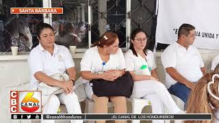 Auxiliares de enfermería en asambleas informativas en Santa Bárbara [upl. by Canty475]