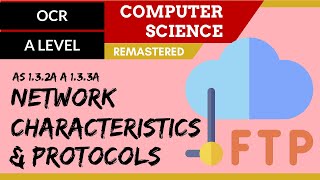 57 OCR A Level H046H446 SLR11  13 Network characteristics amp protocols [upl. by Attenaz182]