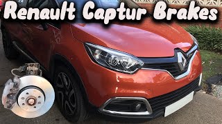 Renault Captur Replacing Front Brakes [upl. by Clarette]