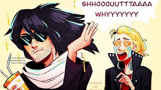 Erasermic AU  My Hero Academia Comic Dub [upl. by Yonina]