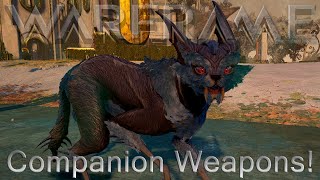 Warframe  Beast Claws Companion Weapons [upl. by Swetlana]