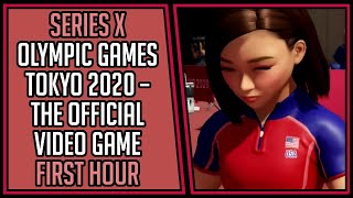 Olympic Games Tokyo 2020 – The Official Video Game  Gameplay  First Hour 103  Series X 4Kp60 [upl. by Etterb]