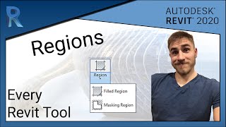 How to use Regions  Revit 2020 [upl. by Enrol711]