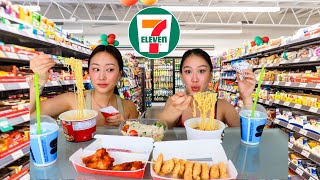 EATING AT 711 FOR 24 HOURS [upl. by Yager]