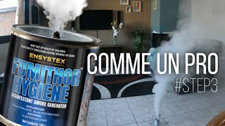 Coronavirus  Comment désinfecter son logement grâce au FUMITHOR HYGIÈNE  step3 [upl. by Seldon]