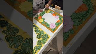 tufting punch asmr art artist rug keşfet fyp nature mural tuftingcarpet artwork [upl. by Adnohser555]