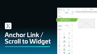 Anchor Links in Axure RP Scroll to Widget [upl. by Rind]