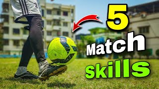 Top 5 Ronaldo Football Skills will Make You Good Player [upl. by Bremser301]