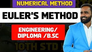 NUMERICAL METHODEULERS METHOD MATHEMATICSPRADEEP GIRI SIR [upl. by Pastelki]