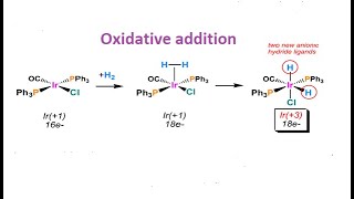 Oxidative addition reaction in Organometallic chemistry [upl. by Vasta694]