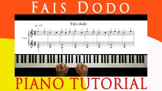 15 Fais dodo  Maurizio Lucchetti  Piano Lessons [upl. by Bugbee]