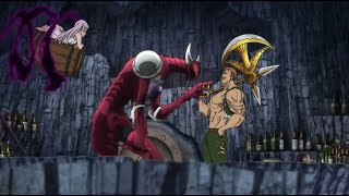 Escanor Overpowered for 6 minutes  Anime Moments [upl. by Eisso]