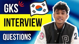 GKSKGSP  Interview University Track  Global Korea Scholarship [upl. by Ademla835]