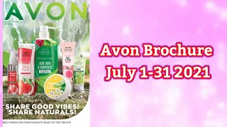 AVON BROCHURE JULY 131 2021 [upl. by Nautna]