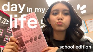 DAY IN MY LIFE 📚 school vlog 8th grade [upl. by Annavoig]