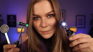 ASMR Doctor Alisa General Check Up  Soft Spoken Medical RP Eye Exam Ear Exam Cranial Nerves [upl. by Auqinat]