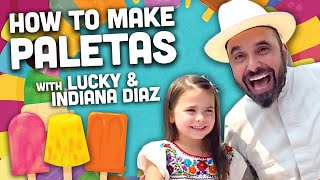 How to Make Paletas  Paletero Man by Lucky Diaz [upl. by Ioyal]