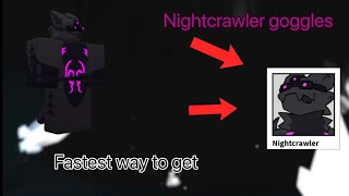 Best route for getting nightcrawler goggles in Kaiju paradise [upl. by Nodnnarb467]