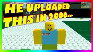 the FIRST roblox youtuber [upl. by Anad]