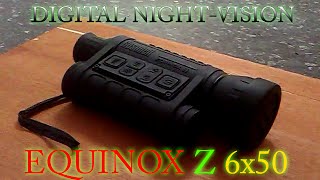 Bushnell Equinox Z 6x50 Digital Night Vision [upl. by Ayeki]