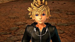 Kingdom Hearts 3  Roxas Returns Isa amp Xion Boss Fight [upl. by Emelita]