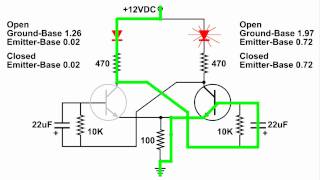 FlipFlop Circuit build and demo [upl. by Hilaire]