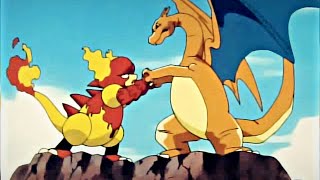 Pokémon Charizard vs Magmar AMV [upl. by Eimarrej]