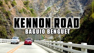 4K The Historic KENNON ROAD TO BAGUIO CITY Driving Tour Plus Lions Head Statue Tour [upl. by Annairol]