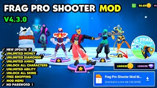 Frag Pro Shooter Mod Menu Apk v430  Unlimited Money amp Unlock All Characters [upl. by Reh]